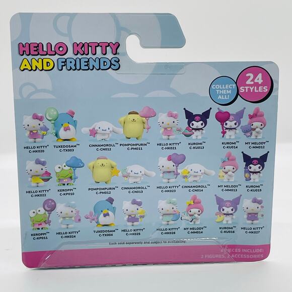 Hello Kitty And Friends Pompompurin &  Cinnamoroll Dreamland Vinyl Figures 2-Pk - Picture 2 of 3